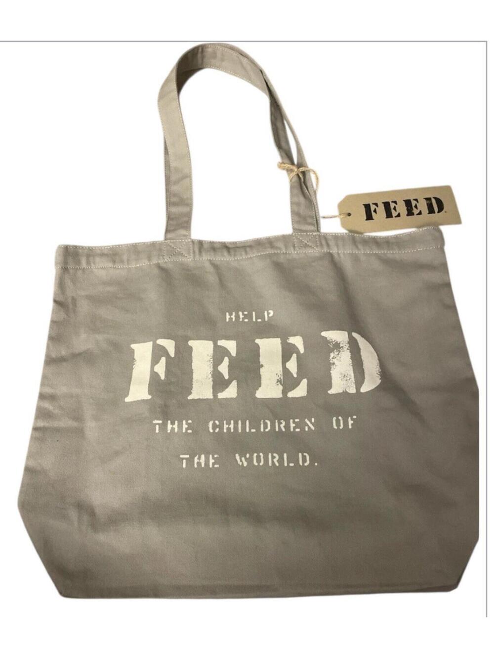 FEED Tote Bag-  Gray NWT [COPY]
